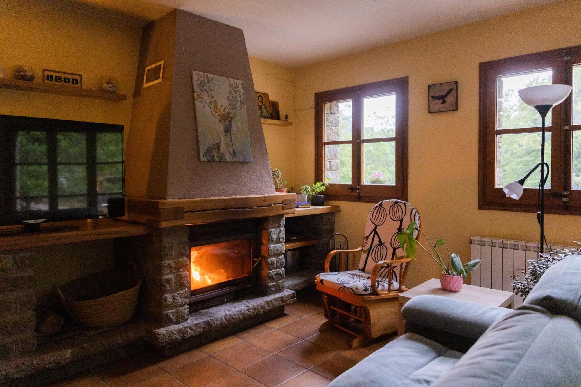 Casa Can Rufo De Rupit Esterno foto