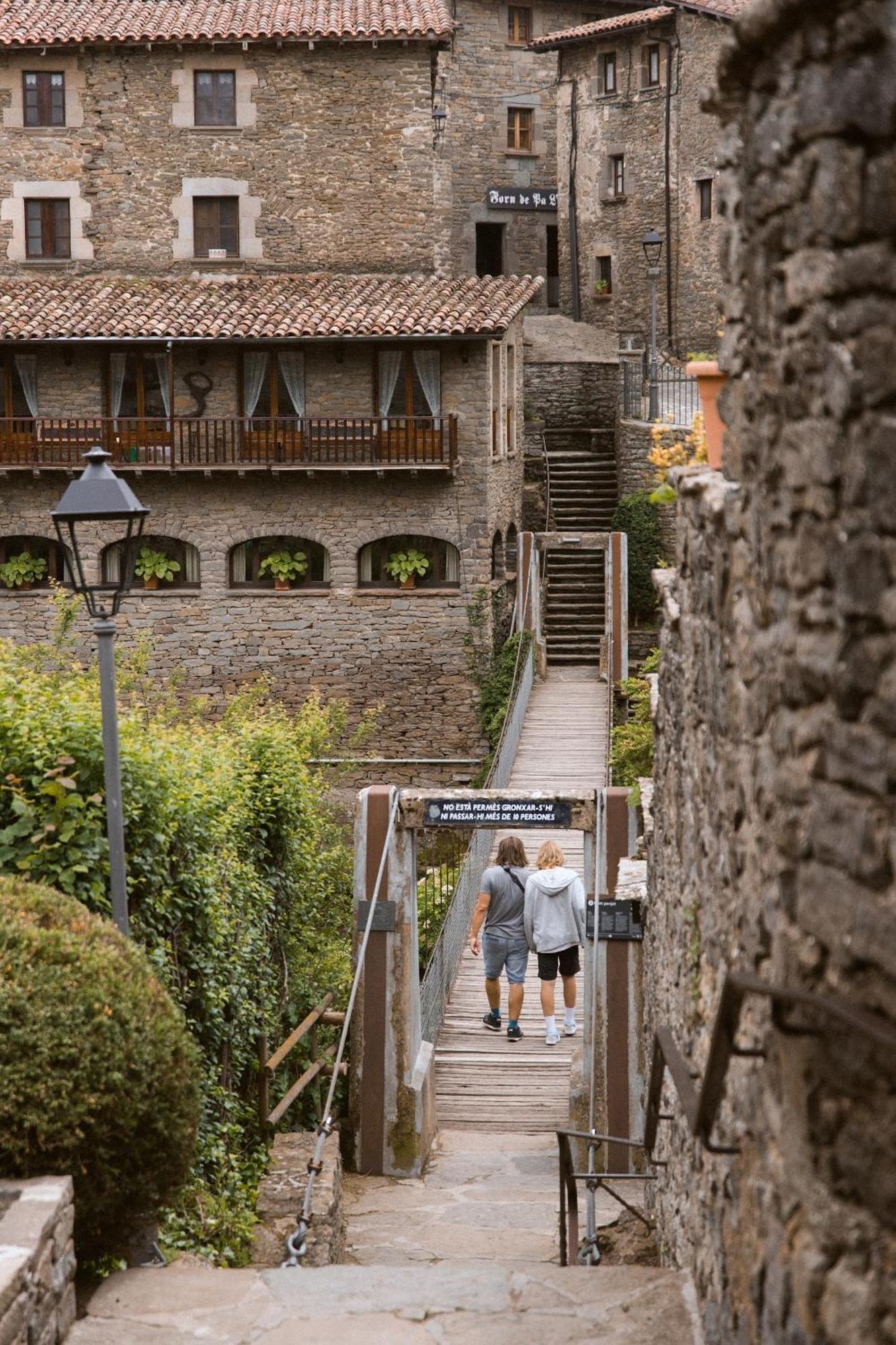 Casa Can Rufo De Rupit Esterno foto